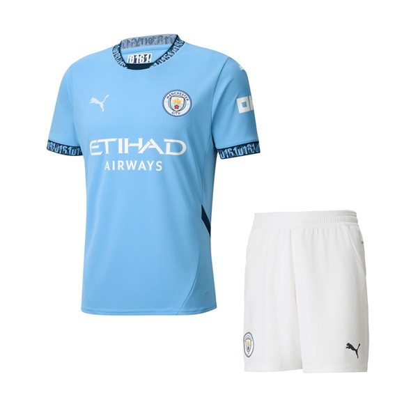 Camiseta Manchester City 1st Niño 2024-2025
